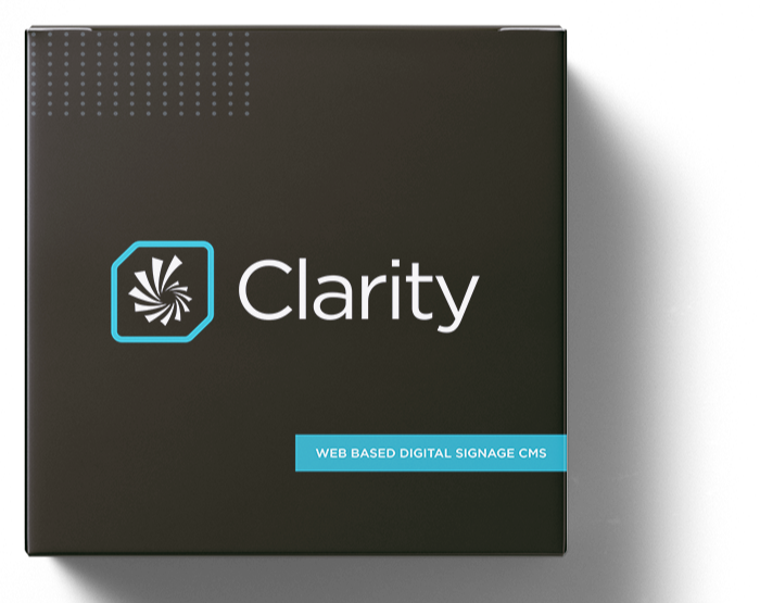 Clarity Web Based Digital Signage CMS product image