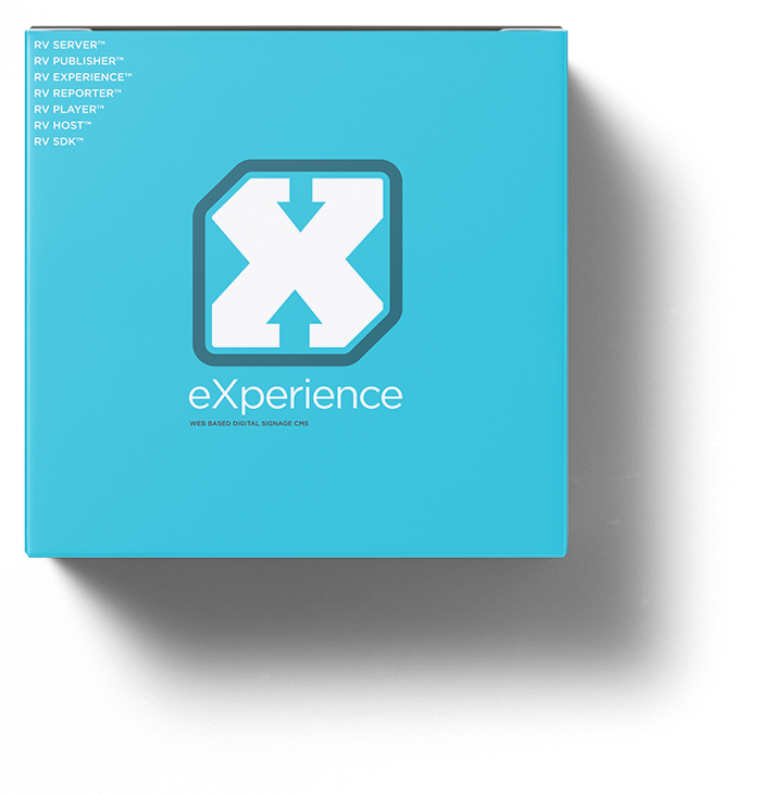 Reflect eXperience web based digital signage cms product image